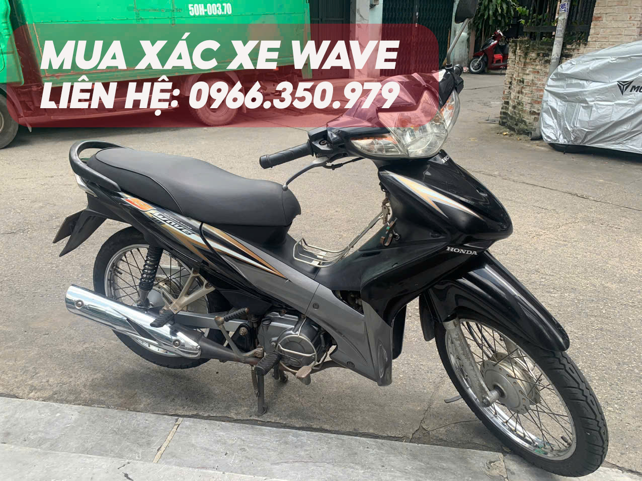 Thu mua xác xe máy wave