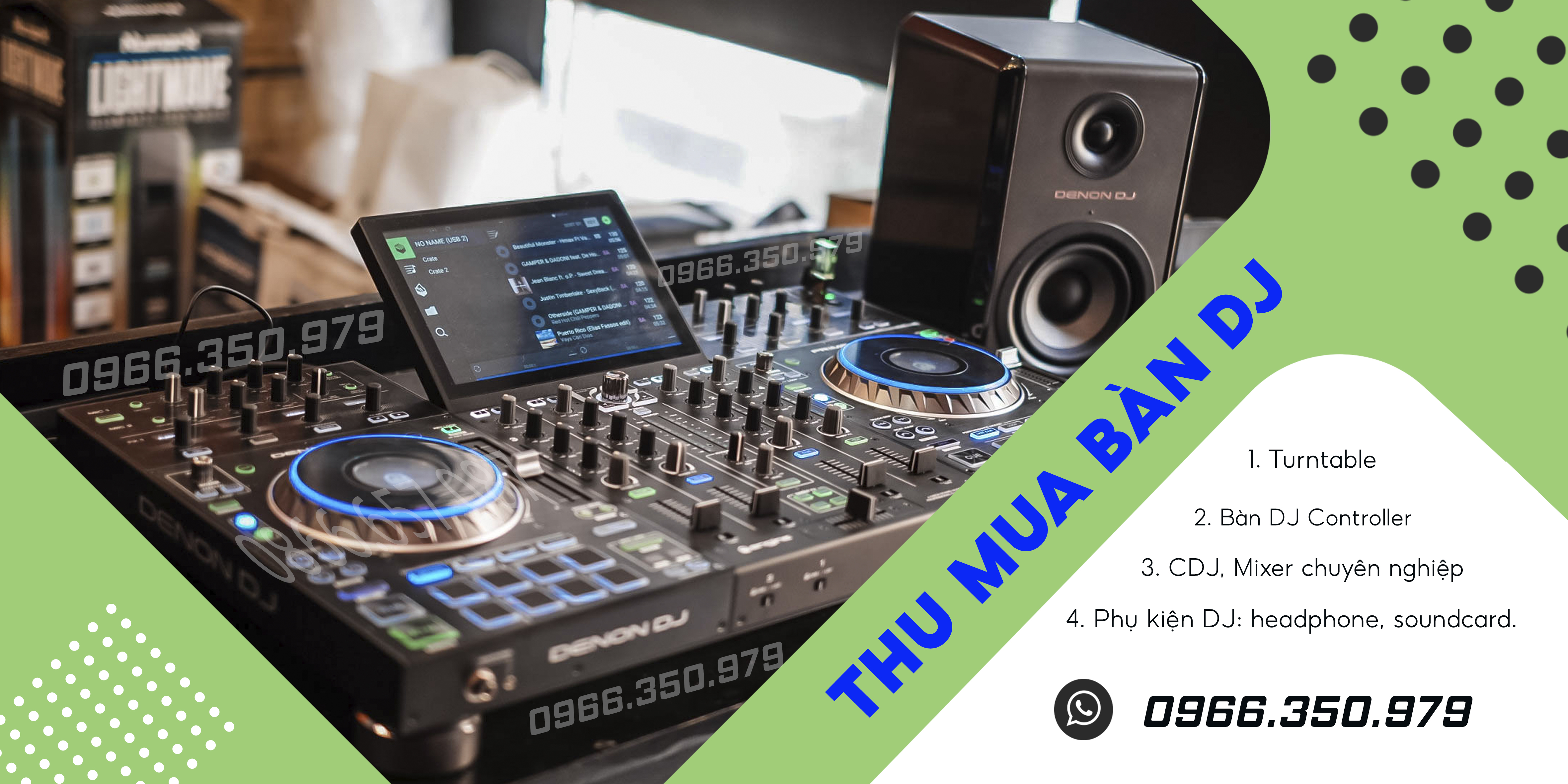 Thu mua bàn DJ