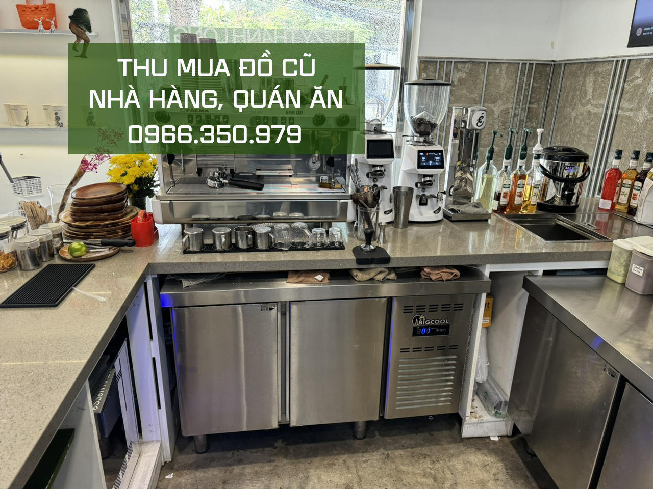 Thu mua đồ nhà hàng quán ăn, thu tận nơi