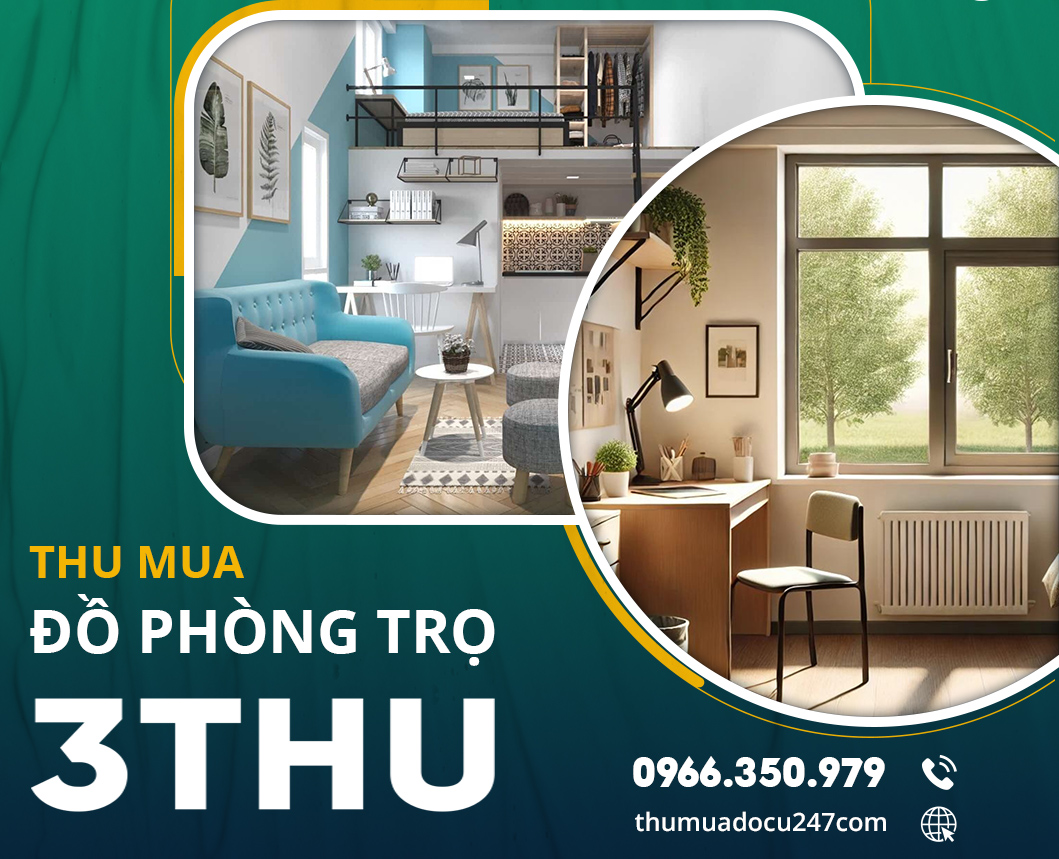 Thu mua đồ dùng phòng trọ trọn gói