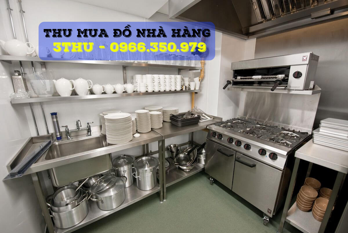 Thu mua đồ nhà hàng trọn gói, thu mua đồ thanh lý nhà hàng