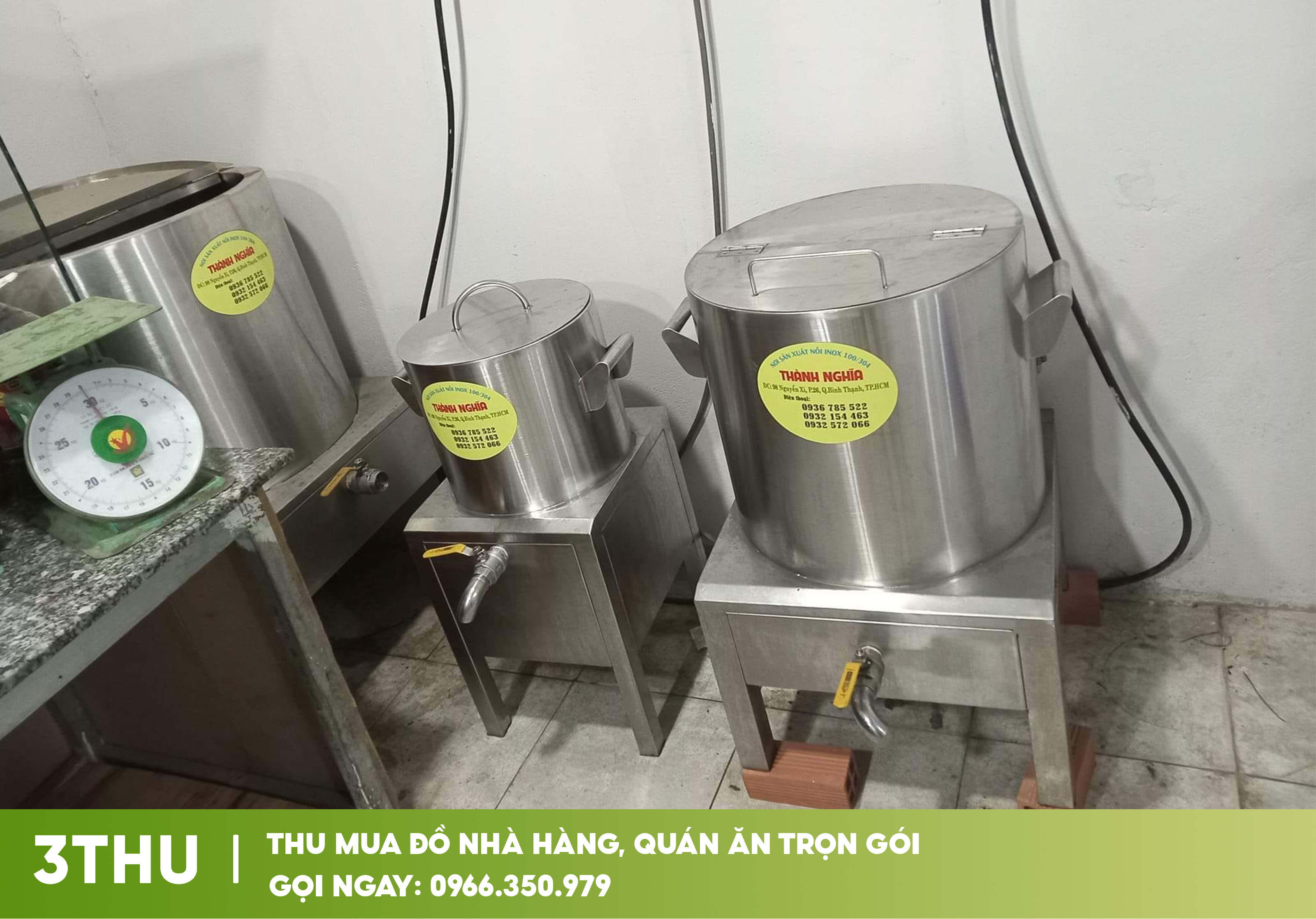 Thu mua đồ nhà hàng, quán ăn trọn gói tại hcm