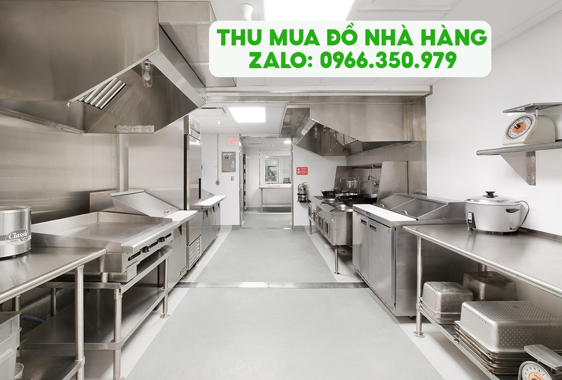 Thu mua đồ nhà hàng trọn gói, thu tận nơi
