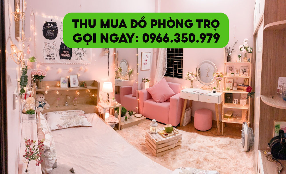 Thu mua đồ dùng phòng trọ, thu trọn gói, dọn sạch sẽ