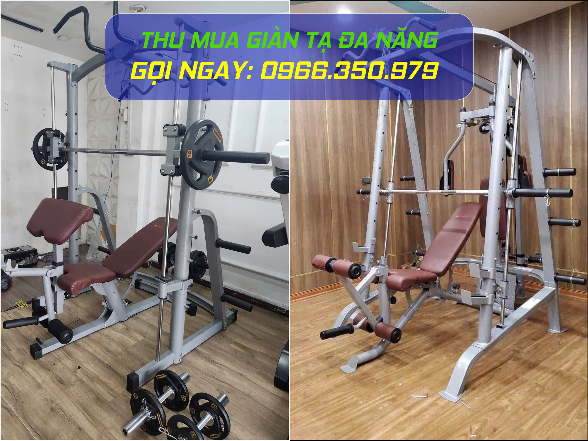 Thu mua giàn tạ đa năng Kingsport BK1999; BK399