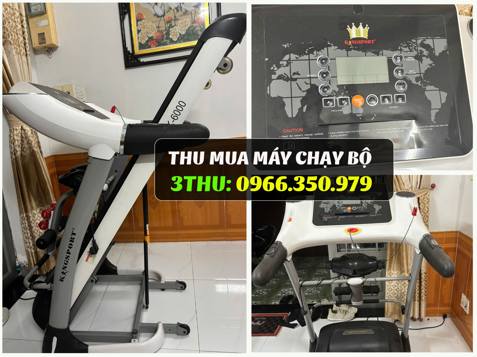 Thu mua m&aacute;y chạy bộ cũ