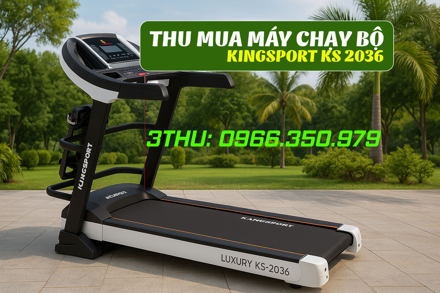 Thu mua máy chạy bộ cũ Kingsport KS2036