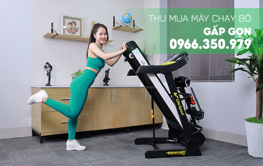 Thu mua máy chạy bộ gấp gọn cũ tại nhà, thu giá cao