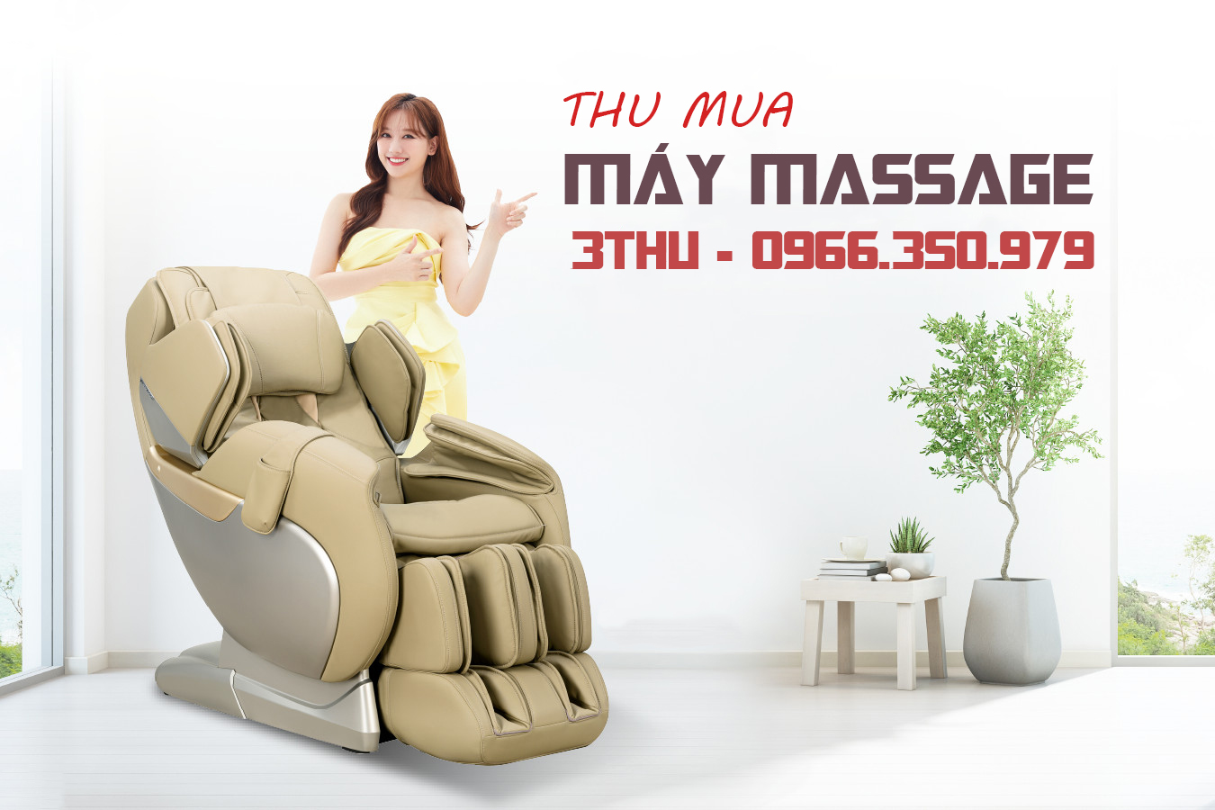 Thu mua máy massage cũ, thu tại nhà