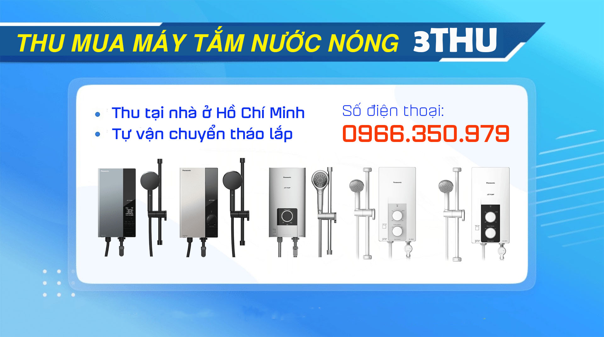 Thu mua máy tắm nước nóng cũ
