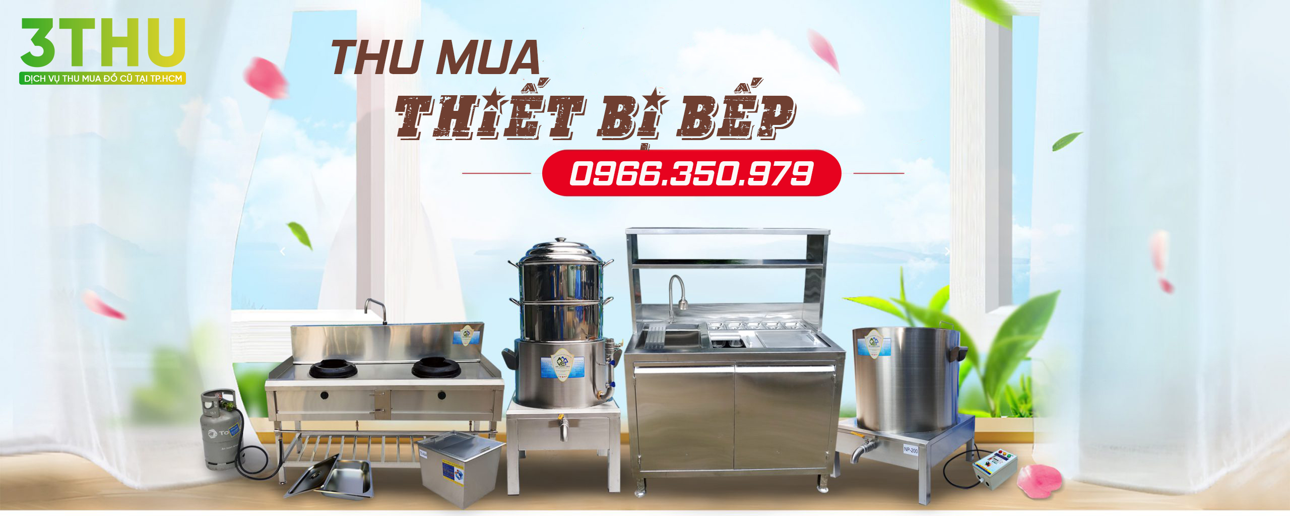 Thu mua thiết bị nhà bếp, đồ nhà hàng trọn gói