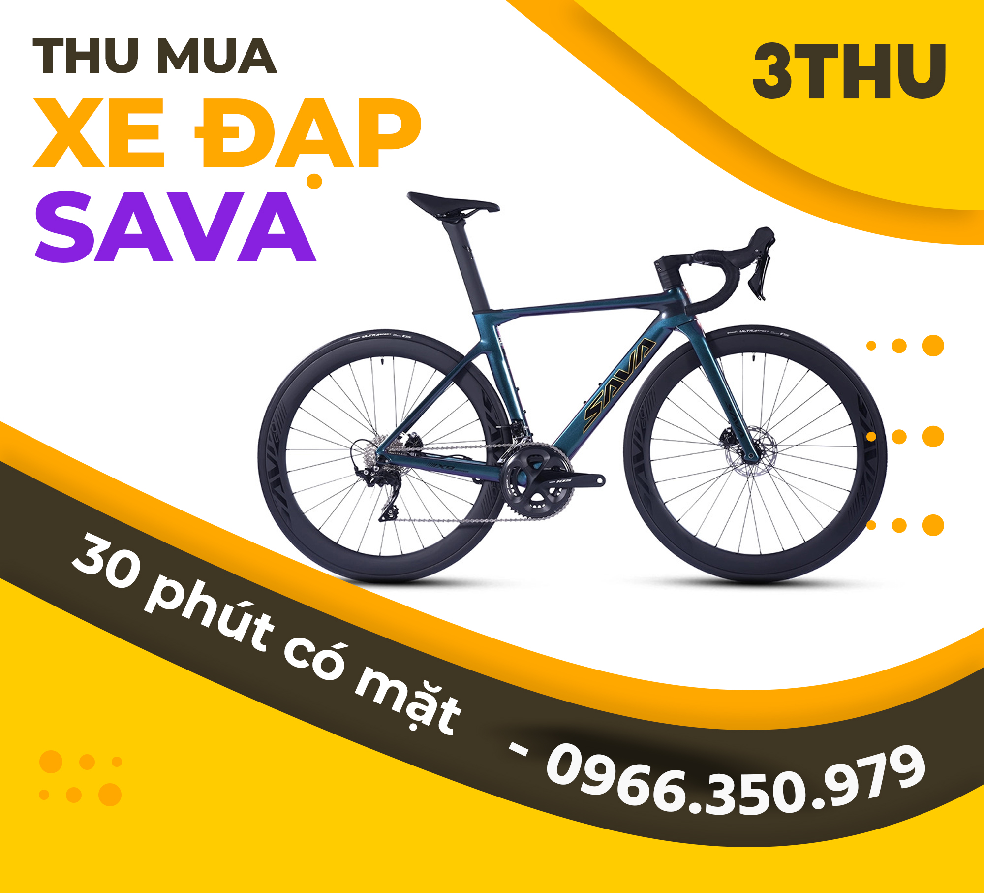 Thu mua xe đạp Sava