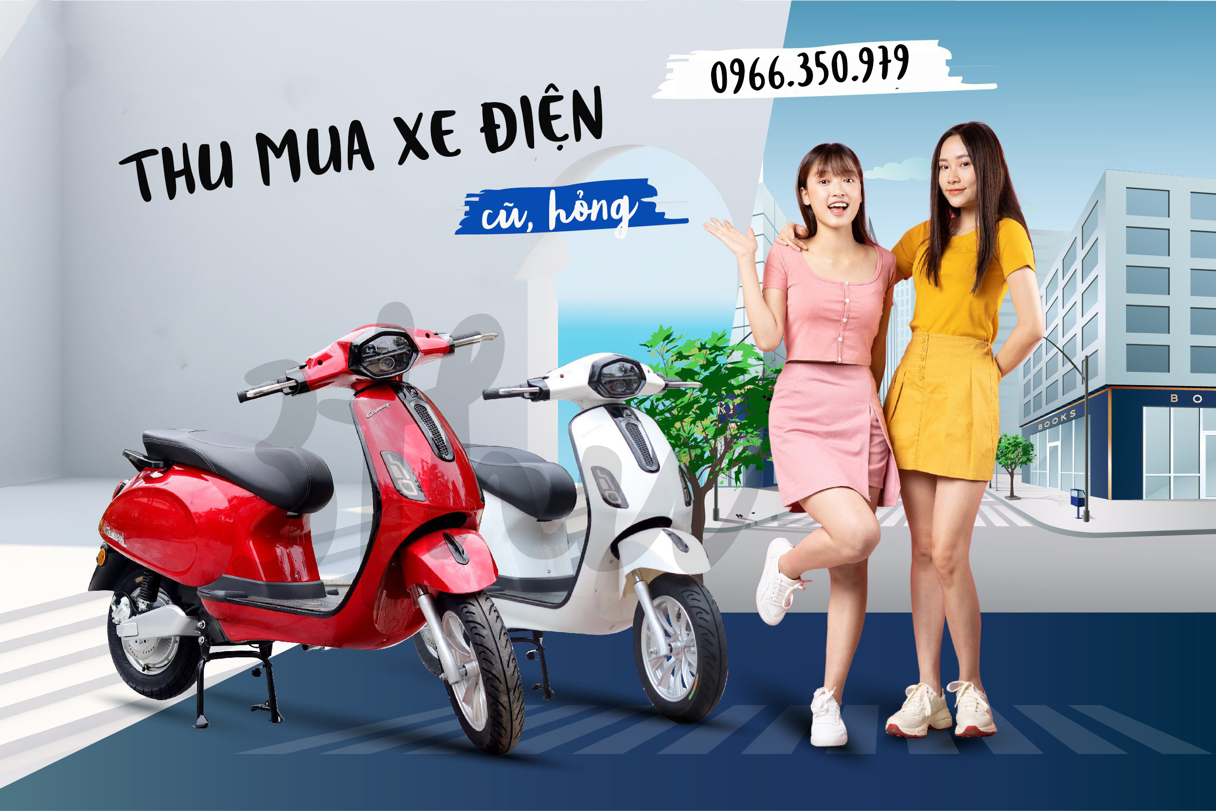 Thu mua xe điện cũ hỏng