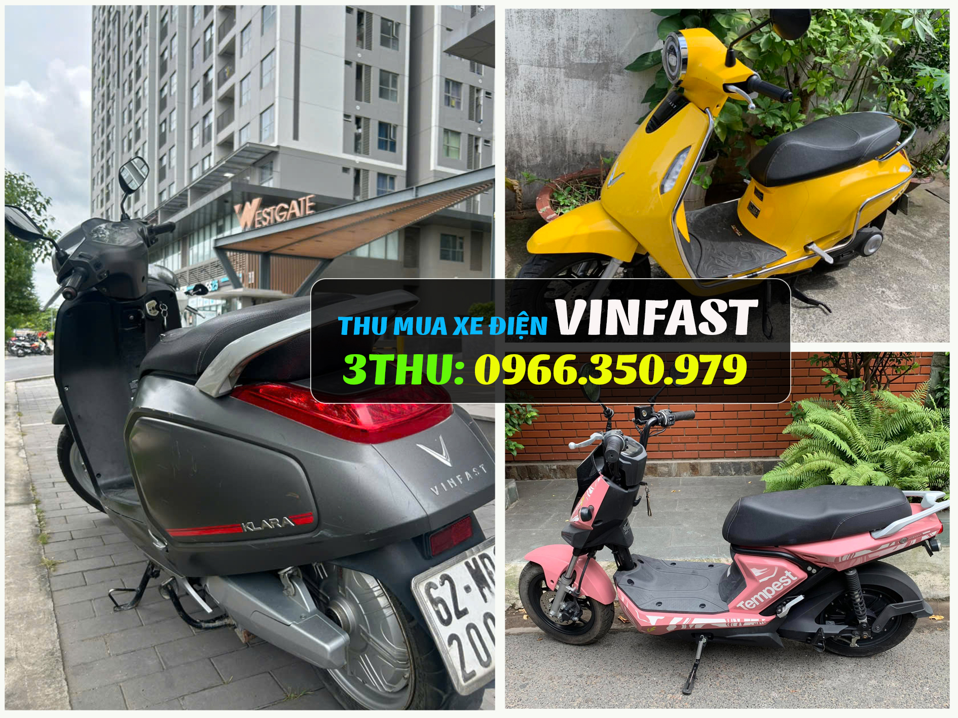 Thu mua xác xe điện VinFast