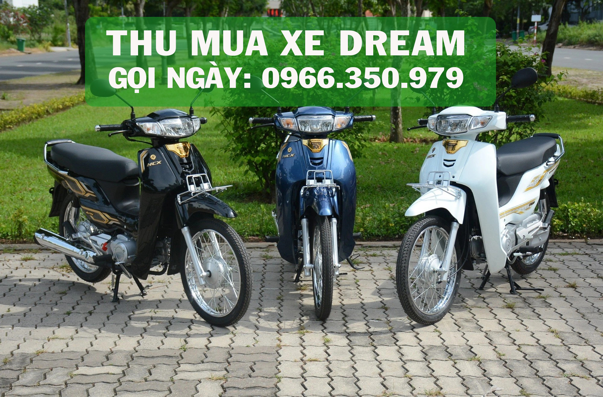 Thu mua xe máy Dream cũ hỏng