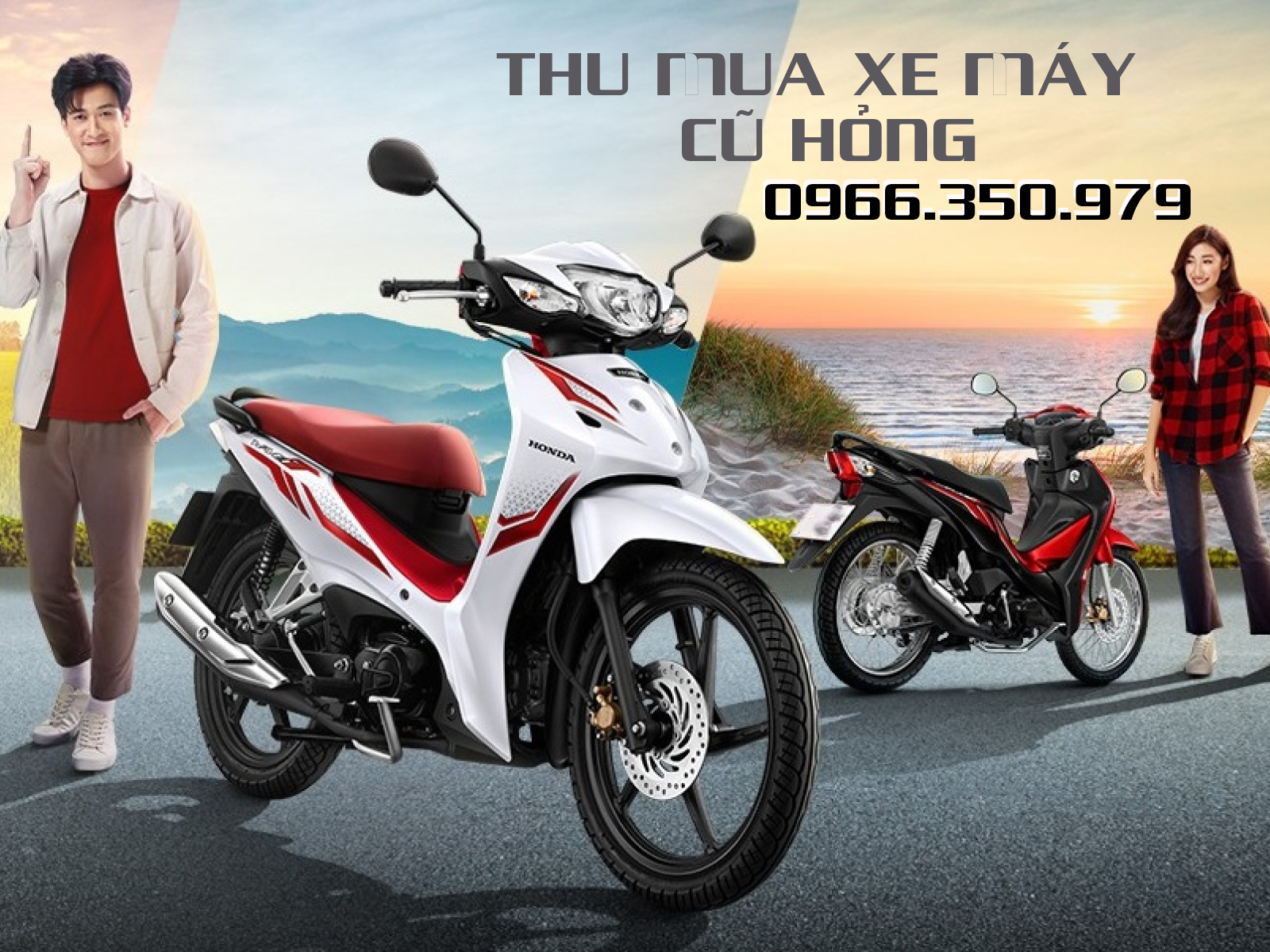 Thu mua xe máy cũ hỏng