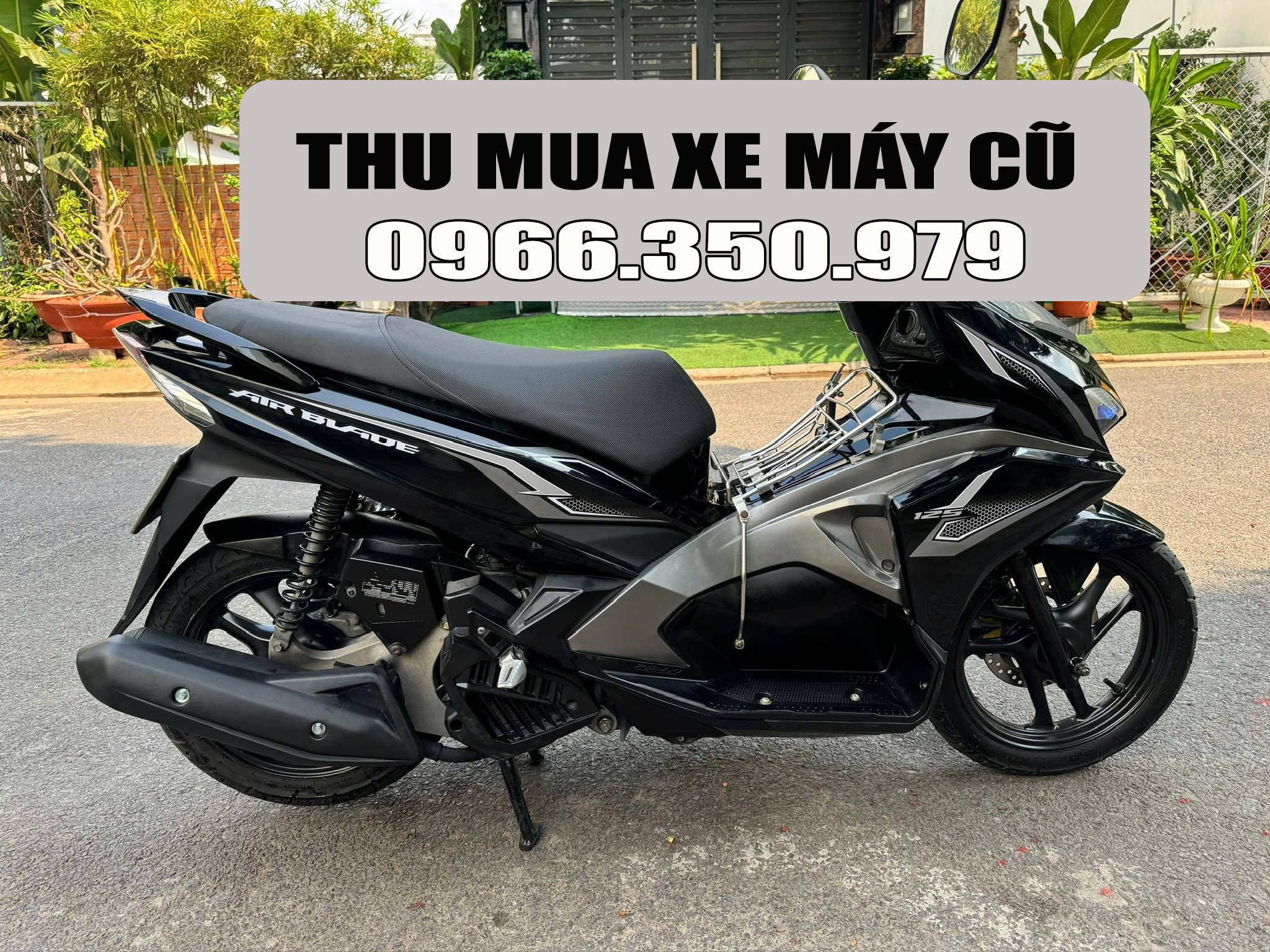 Thu mua xe máy tay ga Honda cũ hỏng tại nhà