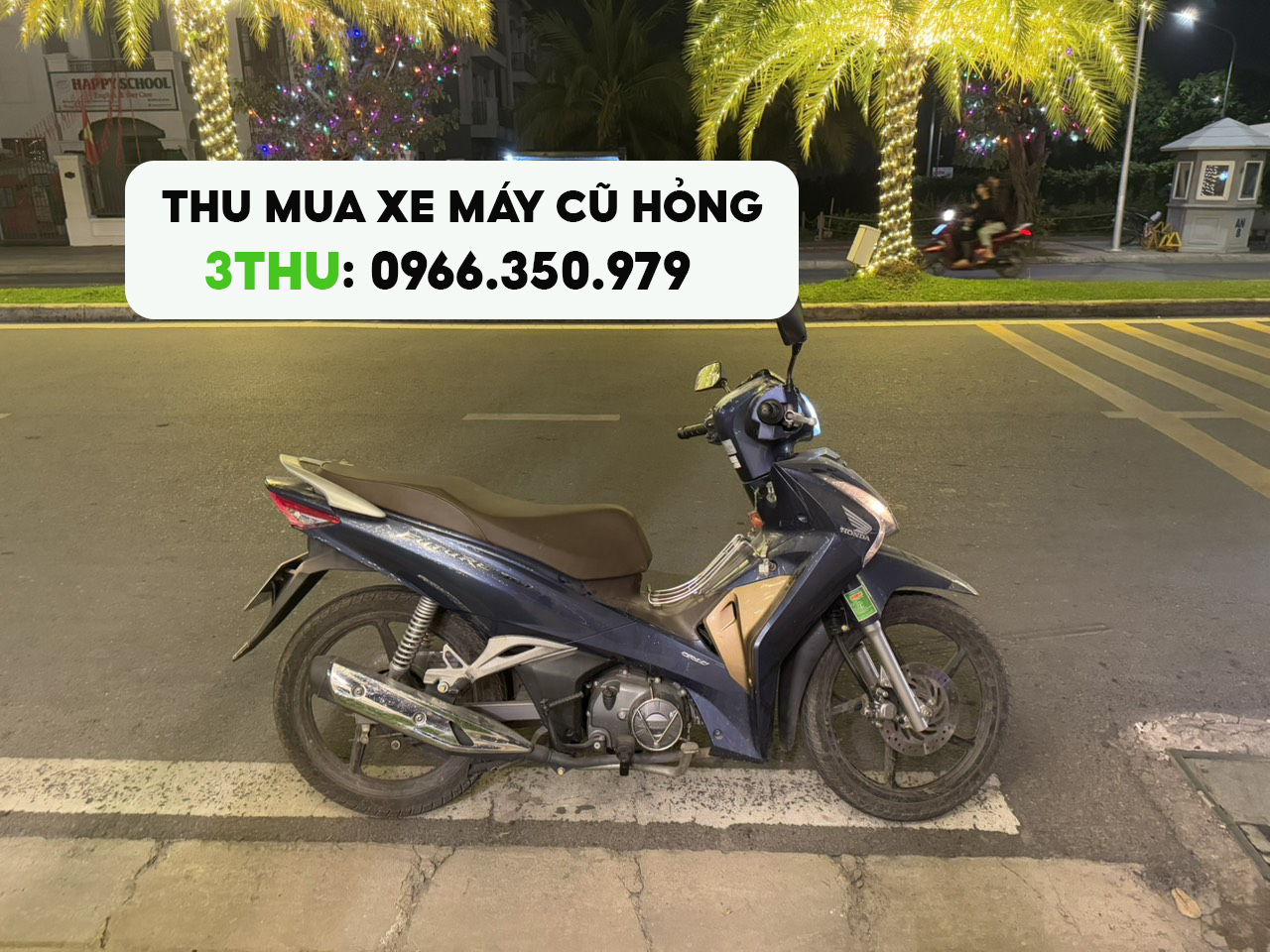 Thu mua xe máy cũ hỏng tại nhà