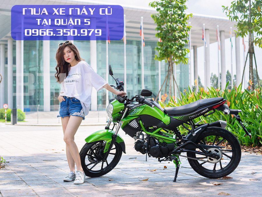 Thu mua xe máy cũ hỏng tại quận 5