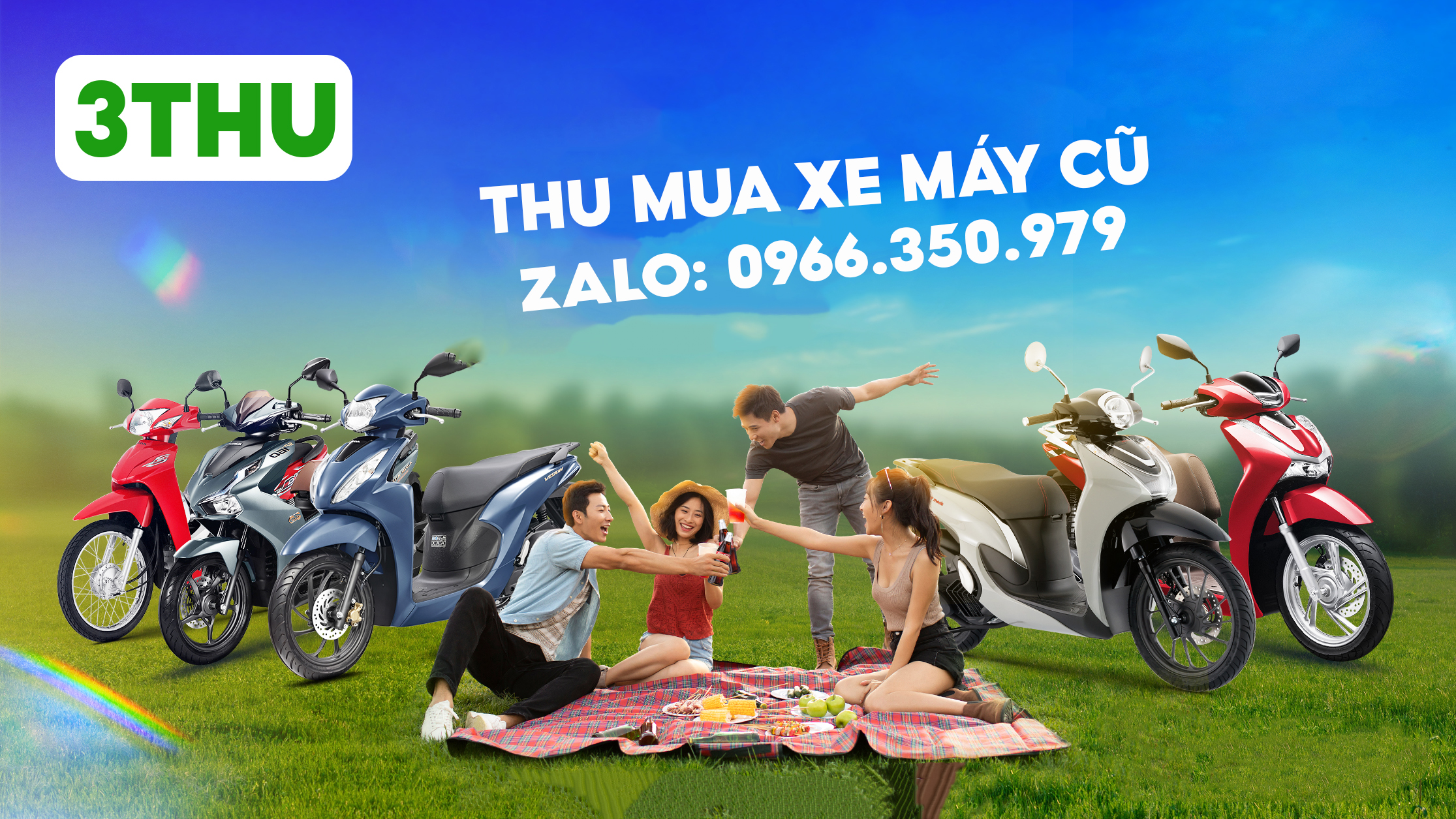 Thu mua xe máy cũ hỏng tại Bình Thạnh, thu tại nhà