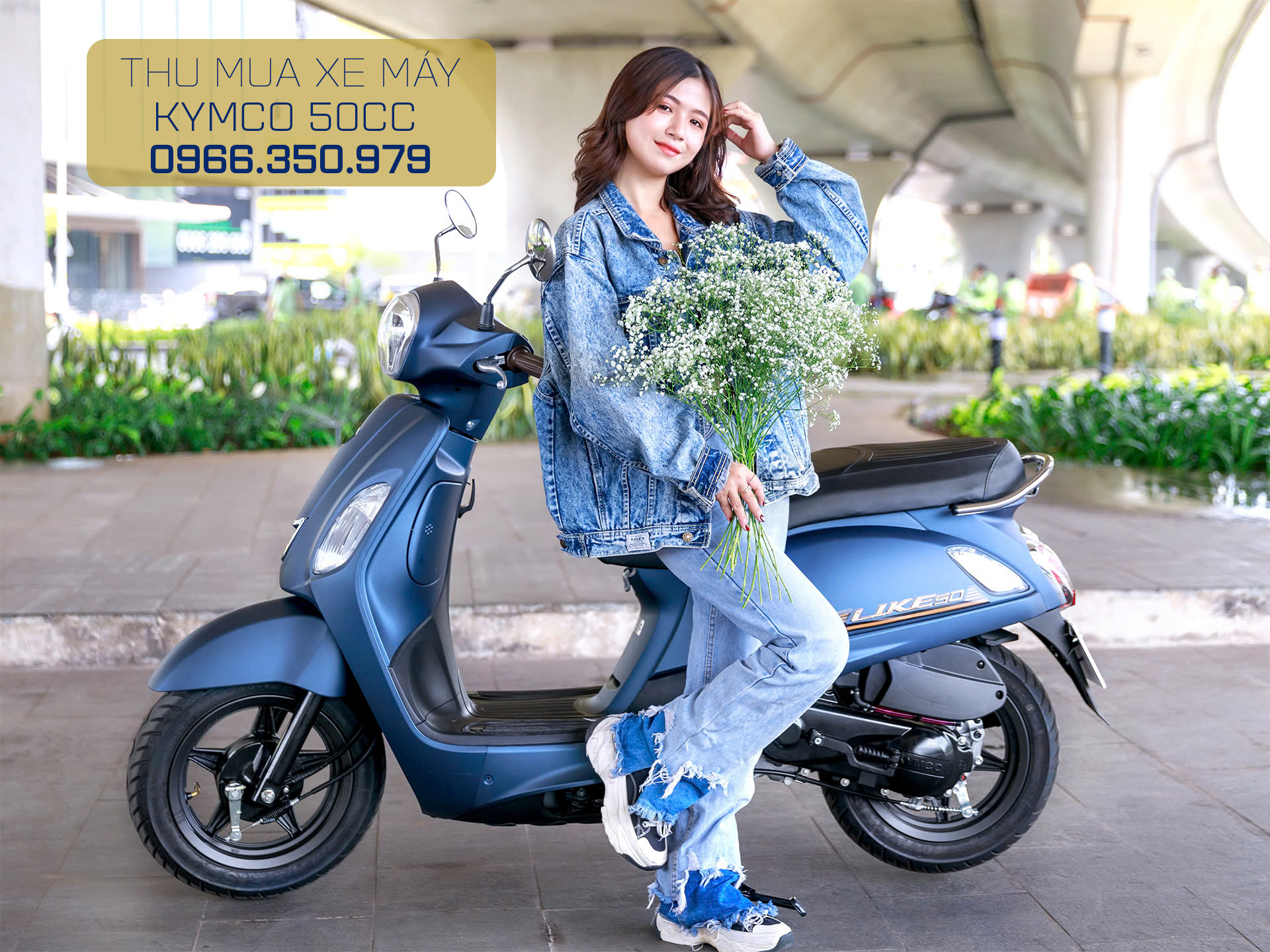 Thu mua xe máy Kymco, thu mua xe máy 50cc