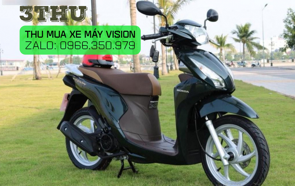 Thu mua xe máy Vision cũ hỏng