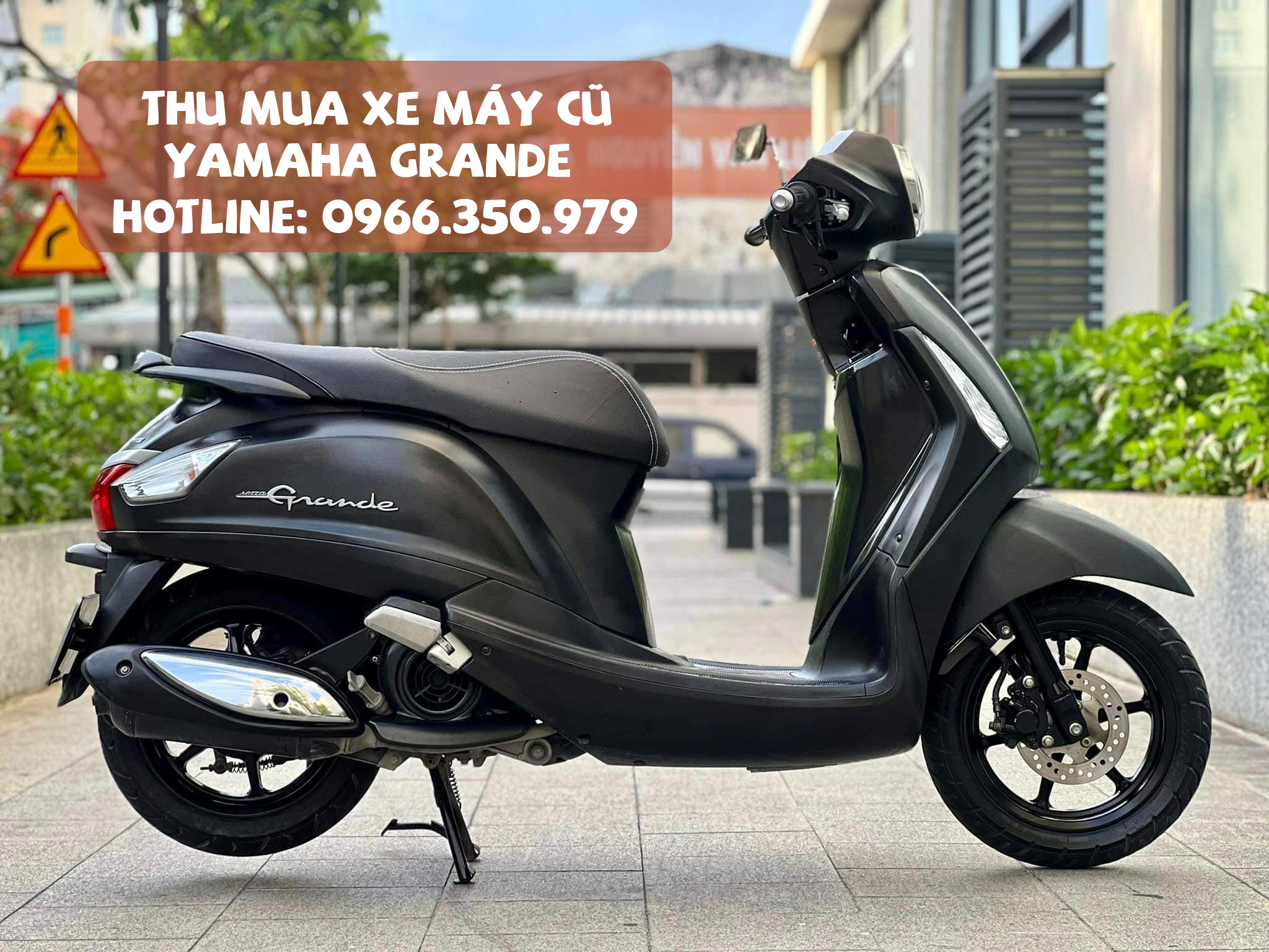 Thu mua xe máy Yamaha Grande cũ, thu tại nhà